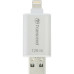 Transcend JetDrive Go 300 128GB Lightning USB 3.1 Pen Drive Silver